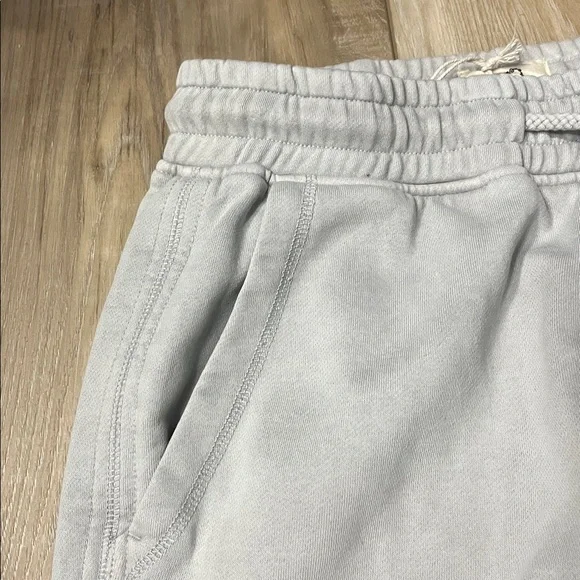 SURFSIDE SUPPLY garment dye fleece jogger pants high rise gray size small NEW